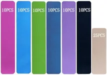 Kinesiology Tape Precut-85 Strips | Elastic Cotton Athletic Tape for Joints Support & Muscle Pain Relief-2inch x 10inch| Hypoallergenic & Waterproof K Tape for Ankle Knees Running Any Activity(7Color)
