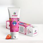 STARKI kids toothpaste, 100gm, Fluoride free, Strawberry Sparrow flavour, toothpaste for 2 to 5 years, SLS Free, FDA Certified, prevents cavities, safe for children toothpaste