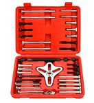 8MILELAKE 46Pcs Harmonic Balancer Puller Set, Steering Wheel Puller, Gear Puller, Crank Shaft Pulley w/Case