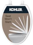 KOHLER 20110-0 Brevia, Slow Close T