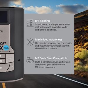 Escort MAX 360c Radar Detector – 360° Laser Detection, Wi-Fi Enabled