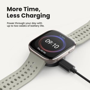 Amazfit Bip 6 Smart Watch 46mm – Black Fitness Tracker