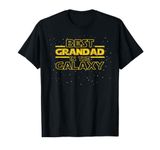 Grandpa Grandad Shirt Gift, Best Grandad in the Galaxy T-Shirt