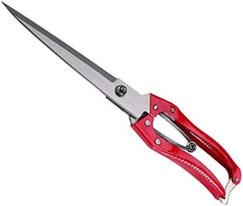 Manual Wool Shearing Shear Stainless Steel Trimming Scissor Long blades Multifunctional garden shears Craft Scissors with spring Red