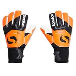 Sondico Mens Elite Rolltech Goalkeeper Gloves Black/Orange 7