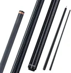 KONLLEN Break Cue – 58" 20oz Heavy Carbon Fiber Break Pool Cue, 13mm Phenolic Tip, 2-Piece Professional Design
