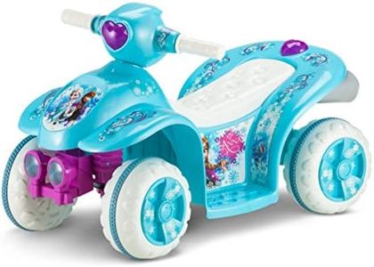 Kid Trax 6V Frozen Toddler Quad Blue