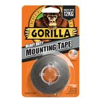 Gorilla Heavy Duty Mounting Tape Black 1.5m