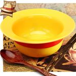 Onepiece Ceramic LUFFYs Straw Hat Ramen Bowl Set Anime, Nice Thick Ceramic Perfect Size for Ramen Cereal Salad with Spoon & Chopsticks, Onepiece Merchandise/Birthday Gifts