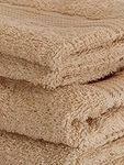 OMAJA HOME Extra Large Egyptian Cotton Bath Towel 900 GSM Soft Fabrics for Men and Women Pack of 1 (Cream)