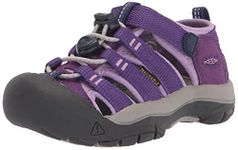 KEEN Kids' Newport H2 Closed Toe Water Sandal, Tillandsia Purple/English Lavender, 4 Big Kid