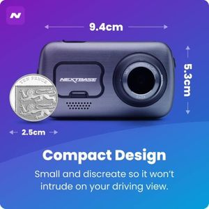 Nextbase 622GW 4K Dash Cam Front & Rear – WiFi, GPS, Dual Camera, Polarising Filter