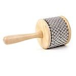 Wooden Cabasa, Wooden Hand Shaker Cabasa Percussion Instrument Small Size for Student Children Kids…