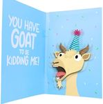 Screaming Goat Birthday Card - Funn