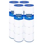 Cryspool® 07079 Filter Compatible with Jandy CL340, CV340, PJAN85, R0554500, C-7459, FC-0800, A0557900, 4×85 Sq. Ft Pool Filter Cartridge, 4 Pack