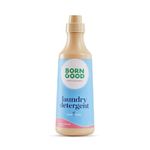 Born Good Plant Based Brazilian Rosewood Fragrance Laundry Detergent, Biodegradable, Non-Toxic And Eco-Friendly - 1 Ltr (Pack of 1)