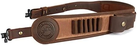 TOURBON Gun Sling Rifle Strap with Shell Holder for .30-06 .30-30 .45-70 .233