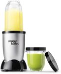 magic bullet® Blender in Silver, 7-Piece Set, 250W Blender and Food Processor