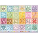 Cobble Hill 1000 Piece Puzzle - Star Quilt Seasons - Sample Poster Included