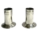 Dynore Stainless Steel Delux Tooth Pick Holder- Set of 2