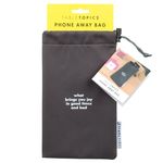 TableTopics Phone Away Bag (Joy): Hide Distracting Phones for Quality Family Time, Screen-Free Bonding, Meaningful Unplugged Moments