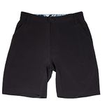 Mossy Oak Men's Standard Stretch Golf Shorts Dry Fit, Anthracite, X-Large