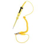 Car Fuse Tester, Keenso 6V/24V Continuity Test Light Electrical Circuit Tester Automotive Test Light Auto Test Light Probe Fuse Test Light for Low Voltage Systems, Fuse, Switch, Wires(yellow)