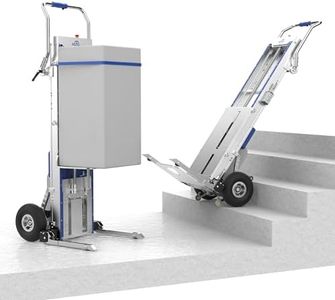 XSTO Electric Stair Climbing Hand Truck Lifter - Power Lift Hand Truck for Stair Climbing, Lifting & Flat Ground Transportation, 375lb Load Capacity, 40.35'' Lift Height(SCL170AC)