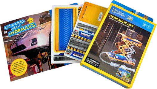National Geographic Hydraulic Lift Kit – STEM Science Experiment Set