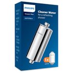 Philips Water - In-Line Shower Filter, Reduces Chlorine by up to 99%, Easy to Instal, Fits all standard hoses and taps