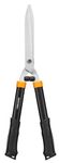 Fiskars Solid Hedge Shears HS21, Bush and Hedge Trimming, Length 59cm, Hardened Steel Blade/Soft-Touch Grip Plastic Handle, Black/Orange, 1026827