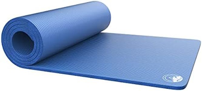 Wakeman Foam Sleeping Pad - Lightweight 0.5-Inch-Thick Waterproof Camping Mat with Carrying Handle for Cots, Tents, Hiking, and Sleepovers (Blue)