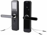 Video Smart Lock with Camera, 6 in 1 WiFi Keyless Entry Door Lock with 3D Face Recognition, App Control Fingerprint Door Lock Touchscreen Keypad Smart Deadbolt for Front Door
