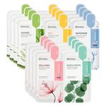 MEDIHEAL Sheet Mask Heroes 6 Pack - N.M.F, Tea Tree, Collagen, W.H.P, H.D.P, D.N.A, Hydrating Faical Mask Sheet Combo, Daily K-Beauty Skin Theraphy