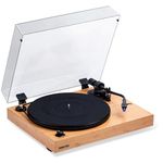 Fluance RT84 Reference High Fidelity Vinyl Turntable Record Player with Ortofon 2M Blue Cartridge, Speed Control Motor, High Mass MDF Wood Plinth, Vibration Isolation Feet - Bamboo