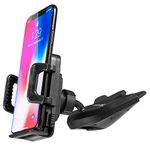 Olixar CD Slot Phone Holder - Car Phone Mount - Adjustable Premium Cradle with 360 Degree Rotation - Universal Fit for all iPhone, Samsung Galaxy and More