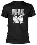 Plastic Head Wu-Tang Clan 'Katana' T-Shirt (2 Extra Large) Black