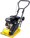7.0HP Plate Compactor, 5500VPM MAX Gas Vibration Compaction Force 20 x 14 inch Plate Compactor w/Built-in Wheel, EPA Compliant