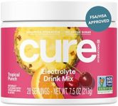 Cure Hydration - Electrolyte Drink Powder Tropical Punch 28 Servings