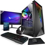 Vibox I-24 Gaming PC - 21.5" Monitor Bundle - Quad Core AMD Ryzen 3200G Processor - Radeon Vega 8 Graphics - 16GB RAM - 1TB SSD - Windows 11 - WiFi