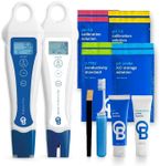 Bluelab PENSTP pH and Conductivity Starter Pack - Precision Nutrient Solution Management Kit with Temperature Measurement, Waterproof Pens, and Probe Care Kit