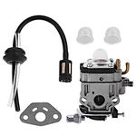 WYJ-138 WYK-186 Carburetor Replacement for ECHO PB-260L SRM-260S SRM-261S PPT-260 PPT-261 Power Blower Leaf Blower, SHC-260 SHC-261 SHC 260 261 Hedge Trimmer