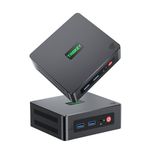 TRIGKEY Mini PC Green G4, Intel 12th Gen Alder-Lake N100 (4C/4T, Up to 3.4GHz) Mini Computer, Intel N100 16G DDR4 3200MHz 500GB PCIe SSD, Dual HDMI/USB3.0 * 4/WiFi 6/BT5.2/Auto Power on