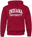 Barnesmith Indiana University, IU Hoosiers, Adult Unisex Hooded Sweatshirt, Classic, Cardinal, Small