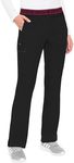 Med Couture Touch Women's Yoga Cargo Ally Scrub Pant Black XSP