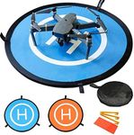 Drone Landing Pad, 30"/75cm Waterproof Portable Foldable Helipad Helicopter Landig Mat for DJI Mavic Pro Phantom 2/3/4/ Pro, RC Drones Helicopter, Mavic Pro, Karma drone, DJI Mavic Air, Inspire and Mo