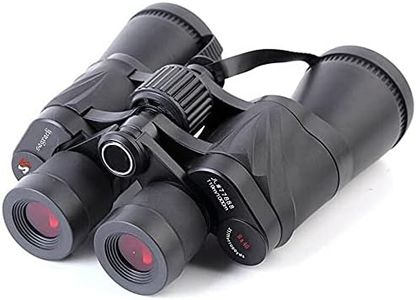 Sagrach Binoculars for Outdoors | Water Resistant Durbin for Camping Sports Events Bird Watching | 8 x 40 Zoom Telescope With Carrying Bag and Neck Strap | Long Range -1000m and Adjustable Lens (Black)