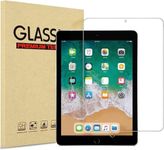 Gjinniuk Screen Protector Glass For iPad 6th / 5th Generation 9.7 Inch, Tempered Glass Film Guard for iPad 9.7 2018/2017, iPad Pro 9.7 2016, iPad Air 2 2014 / iPad Air 2013 Anti- Scratch Clear