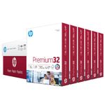 HP Printer Paper 8.5x11 Premium 32 lb 6 Pack Case 1800 Sheets 100 Bright Made in USA FSC Certified Copy Paper HP Compatible 113100C