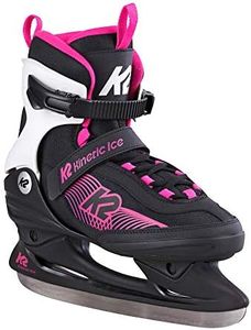 K2 Women's Kinetic Ice W Ice Skates, womens, Ice skates., 25E0240, Black - Blue, EU: 38 (UK: 5 / US: 7.5)